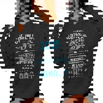 Jugendweihe 2025 Saying Everything Mum For Boys S Kapuzenpullover für Damen - Geschenkecke