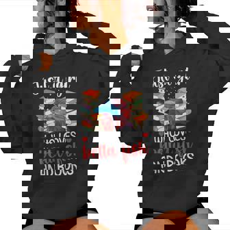 Just A Girl Who Loves Betta Fish Lover Betta Fish Girl Women's Hoodie - Monsterry