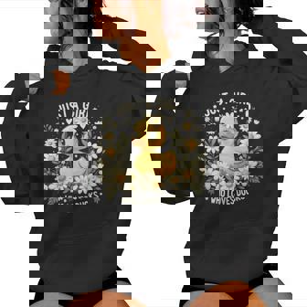 Just A Girl Who Loves Ducks Girl Cute Duck Women Hoodie - Monsterry