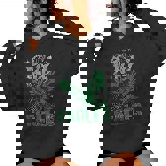 Just A Girl Who Loves Eagles For Kid Vintage Women Hoodie | Mazezy