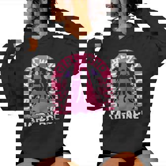 Just A Girl Who Loves Tap Dance Outfit Dancing Tap Dancer Women's Hoodie - Monsterry