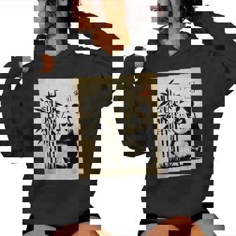Kawaii Panda Ink Japanese Streetwear Novelty Panda Women Hoodie - Seseable