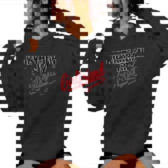 Kick The Can Is My Girlfriend Women's Hoodie - Monsterry