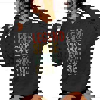 Legend 1990 35Th Birthday For 35 Year Old Women Hoodie | Mazezy