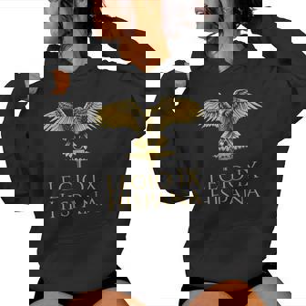Legio Ix Hispana Ancient Roman Legion Spqr Aquila Sudadera con capucha para mujer - Regaloses
