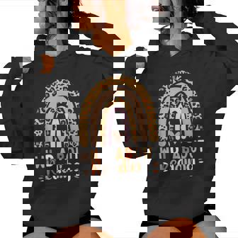 Leopard Teacher Wild About Reading Books Reader Librarian Women Hoodie - Thegiftio