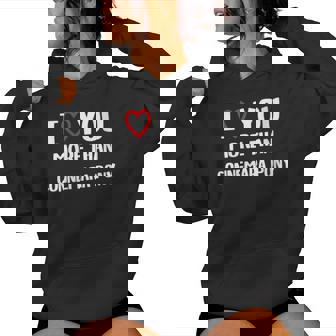 I Love You More Than Connemara Pony Shirt Women Christmas Women's Hoodie - Monsterry