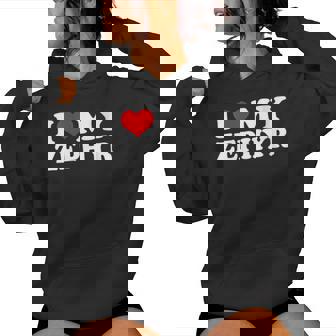 I Love My Zephyr I Heart Zephyr Women's Hoodie - Monsterry