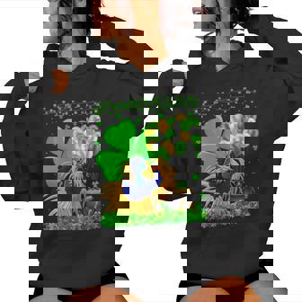 Lucky Balloon Irish Shamrock Betta Fish St Patrick's Day Women's Hoodie - Monsterry