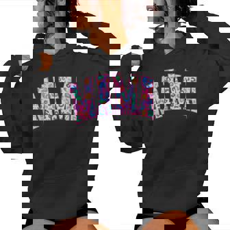 Mama Colorful Leopard Graphic Print Happy Mother's Day Women Women Hoodie | Mazezy