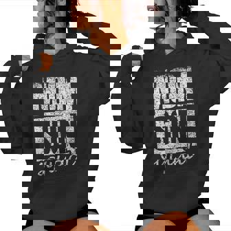Mama Mom Son Love Mama Mommy Son Squad Mother's Day Matching Mom Sons Mother Son Small Black Women Hoodie | Mazezy