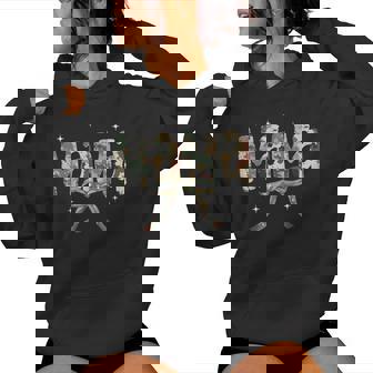 Mama Mommy Coquette Bow Happy Mother's Day Mom Camouflage Women Hoodie - Thegiftio