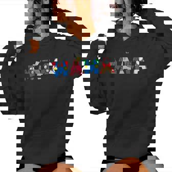 Mama Super Gamer Mama For Women Hoodie - Seseable