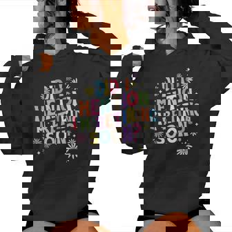 Did I Mention I'm Retiring Soon Retro Groovy Retirement Women Hoodie | Seseable CA