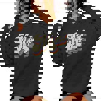 Mimi For Grandma Retro Vintage Mother's Day Mimi Women Hoodie - Seseable