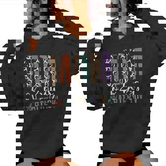 Mom Of 2 Boys From Son Leopard Women Hoodie - Thegiftio
