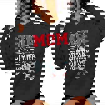 Mom Of The Birthday Boy Soccer Party Family Mommy Women Hoodie - Monsterry