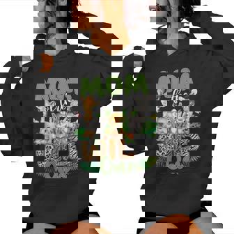 Mom Of The Wild One 1St Birthday Safari Family Matching Women Hoodie - Monsterry
