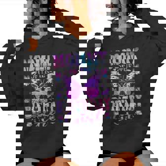 Mommy Of The Birthday Girl Butterfly Party Matching Family Women Hoodie - Monsterry