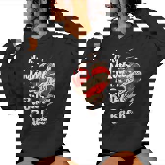 My Mother Is A Biker Babe Motorcycle Mom Moto Grandma Women Hoodie | Seseable UK