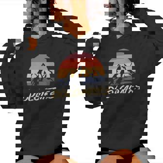 Mountains In The Dolomites Women's Hoodie - Monsterry