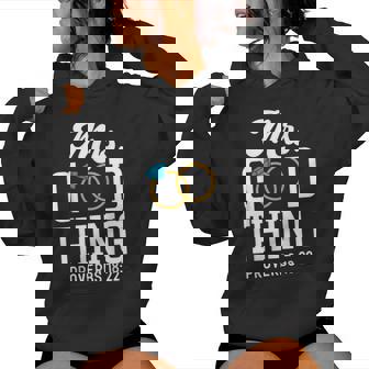 Mrs Good Thing Christian Women Hoodie - Thegiftio UK