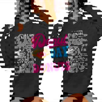 National Donut Day Doughnut Food Lover Boys Girls Women Hoodie - Seseable