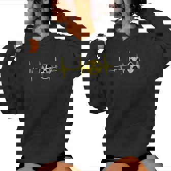 Nucléaire Radiation Battement De Cœur Fallout Symbole Sweat à capuche femme - Cadeauxyz