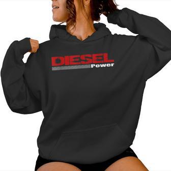 Official Diesel Power Addiction For And Women Kapuzenpullover für Damen - Geschenkecke