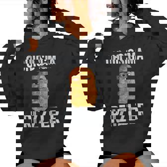 Ohio Sigma Rizzler Meme Chicken Nugget Women Hoodie - Monsterry