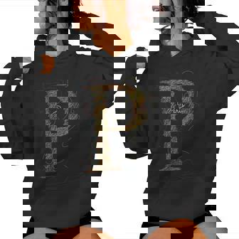 P Paris Sweat à capuche femme - Cadeauxyz