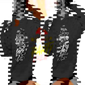 Party Crew Garden Gnome With Beer Birthday Crew Kapuzenpullover für Damen - Geschenkecke