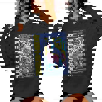 Patinadora Anime Girl Manga Japonés Sudadera con capucha para mujer - Regaloses