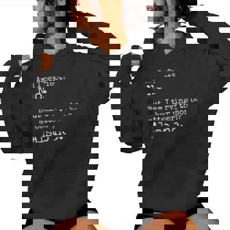 Am I Perfect No Humor Sarcastic Sweat à capuche femme - Cadeauxyz