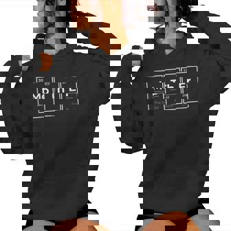 Periodic Table Science Birthday Mom Women Hoodie - Thegiftio