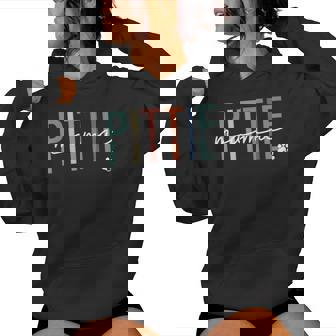 Pittie Mama Pit Bull Dog Mom Mother's Day Women Hoodie - Seseable