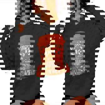 Potiron Spice And Everything Nice Coffee Automne Sweat à capuche femme - Cadeauxyz