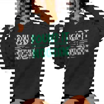 Pound It Noggin Dude Perfect Pound It Noggin Dude Women's Hoodie - Monsterry