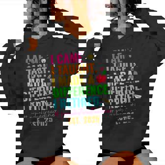 Proud Retired Teacher 2025 Teacher Retirement 2025 Women Women Hoodie | Seseable CA