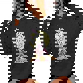 Psycho Chainsaw Bunny Halloween Women's Hoodie - Monsterry