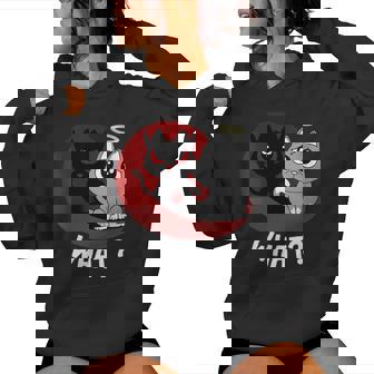 Quelle Ce N'était Pas Moi Bad Cat Chats Mignons Sweat à capuche femme - Cadeauxyz