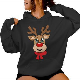 Reindeer Christmas Jumper Christmas Jumper Women's Kapuzenpullover für Damen - Geschenkecke