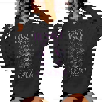 Resist Fascism Moon Phases Floral Women Hoodie | Mazezy