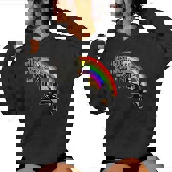 Retro Rainbow Frog Connection The Lovers The Dreamers Women Hoodie | Seseable CA