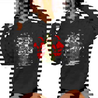 Retro Santa Claus Griddy Dance Christmas Tree Boys Girls Men Women's Hoodie - Monsterry