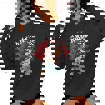 Rockabilly Rockabella Rockera Cuello Sudadera con capucha para mujer - Regaloses