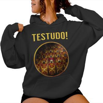 Roman Legions Testudo Ancient Roman Legionaries Kapuzenpullover für Damen - Geschenkecke