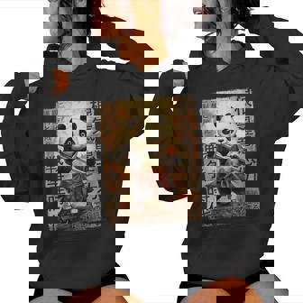 Samurai Panda Warrior Ninja Japonais Panda Kawaii Sweat à capuche femme - Cadeauxyz