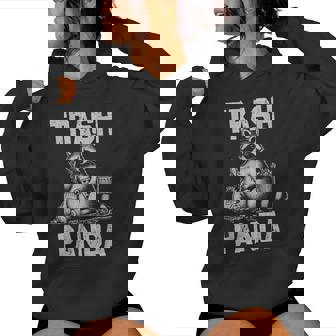 That Says Trash Panda Raccoon Eating Garbage Women Hoodie - Monsterry