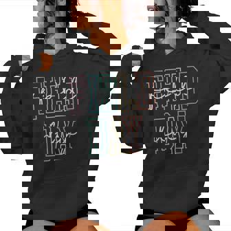 School Field Day Happy Field Day Teacher Life Summer Women Hoodie - Monsterry